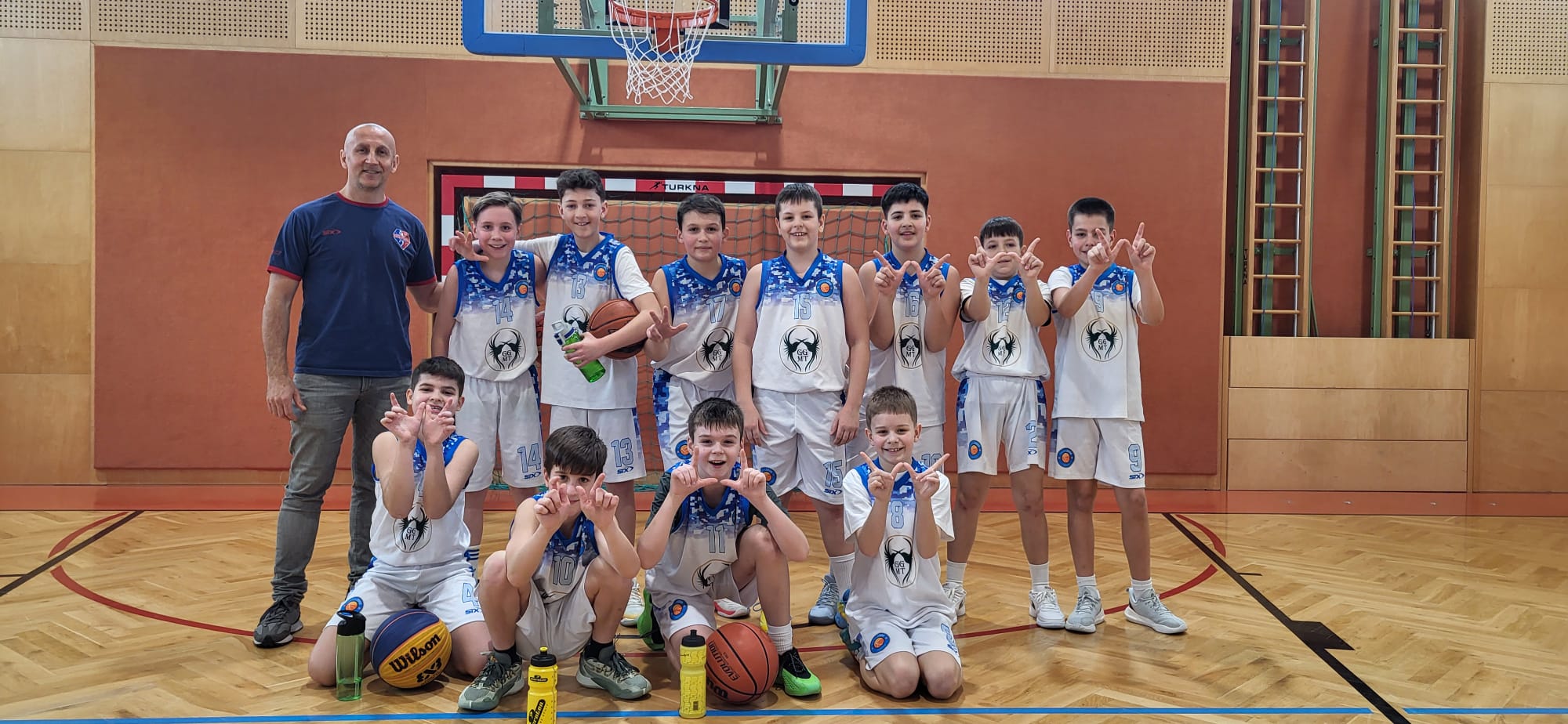 U12/1: Zwei erfolgreiche Testspiele gegen Traiskirchen Lions und Inter Bratislava